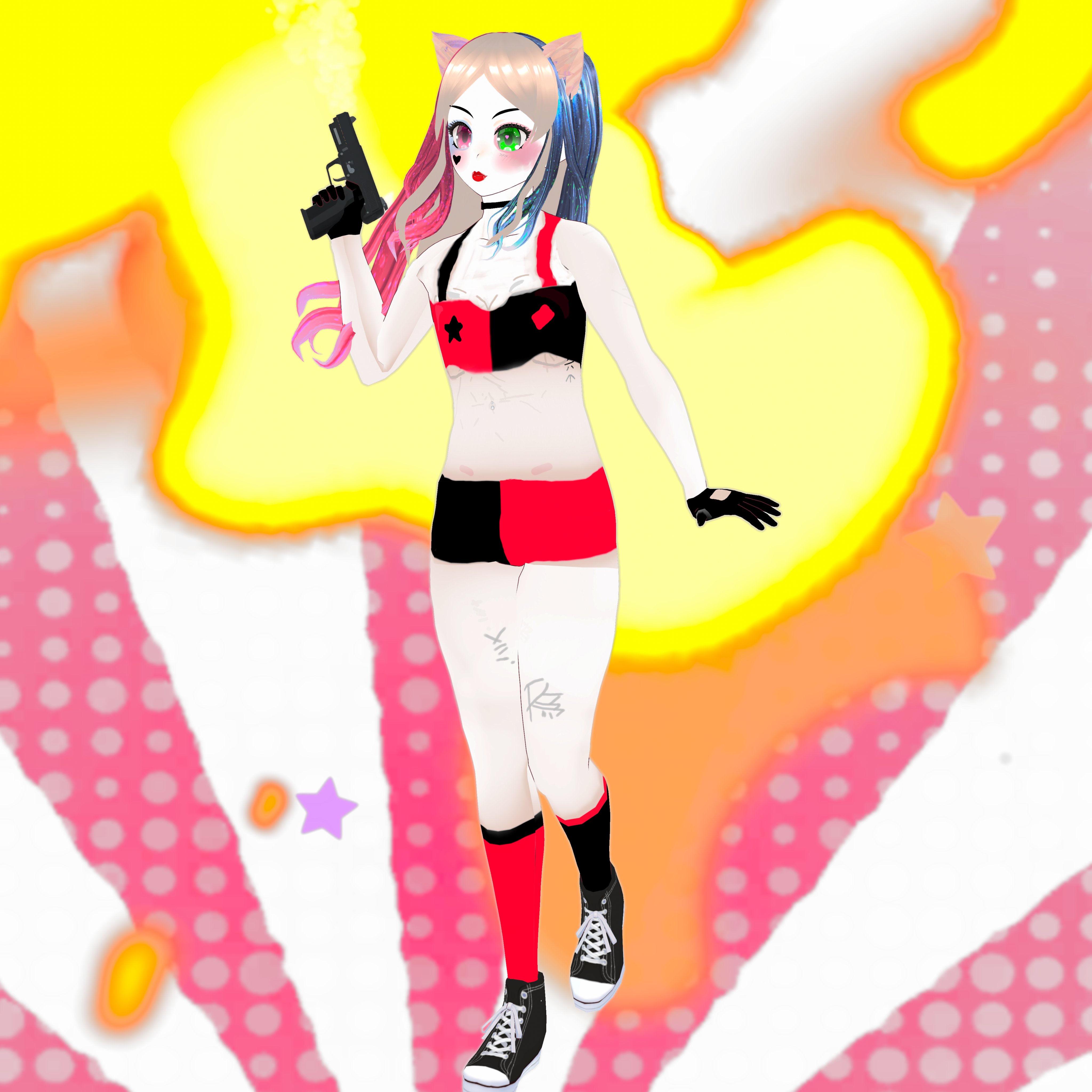 harley quinn halloween avatar!